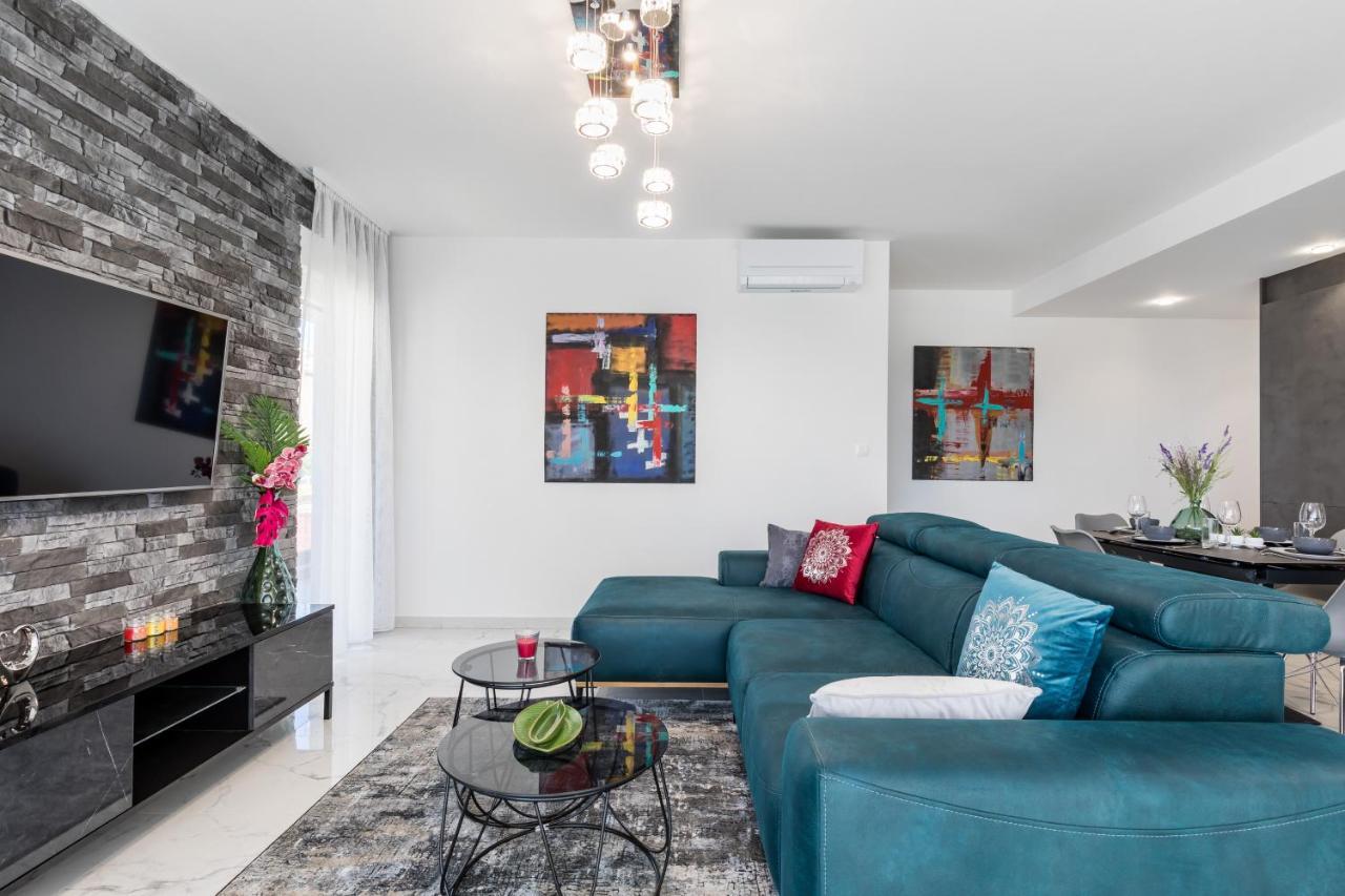 Elysian Zen Luxury Apartment - Two Bedroom Apartment With Terrace And Sea View 斯普利特 外观 照片