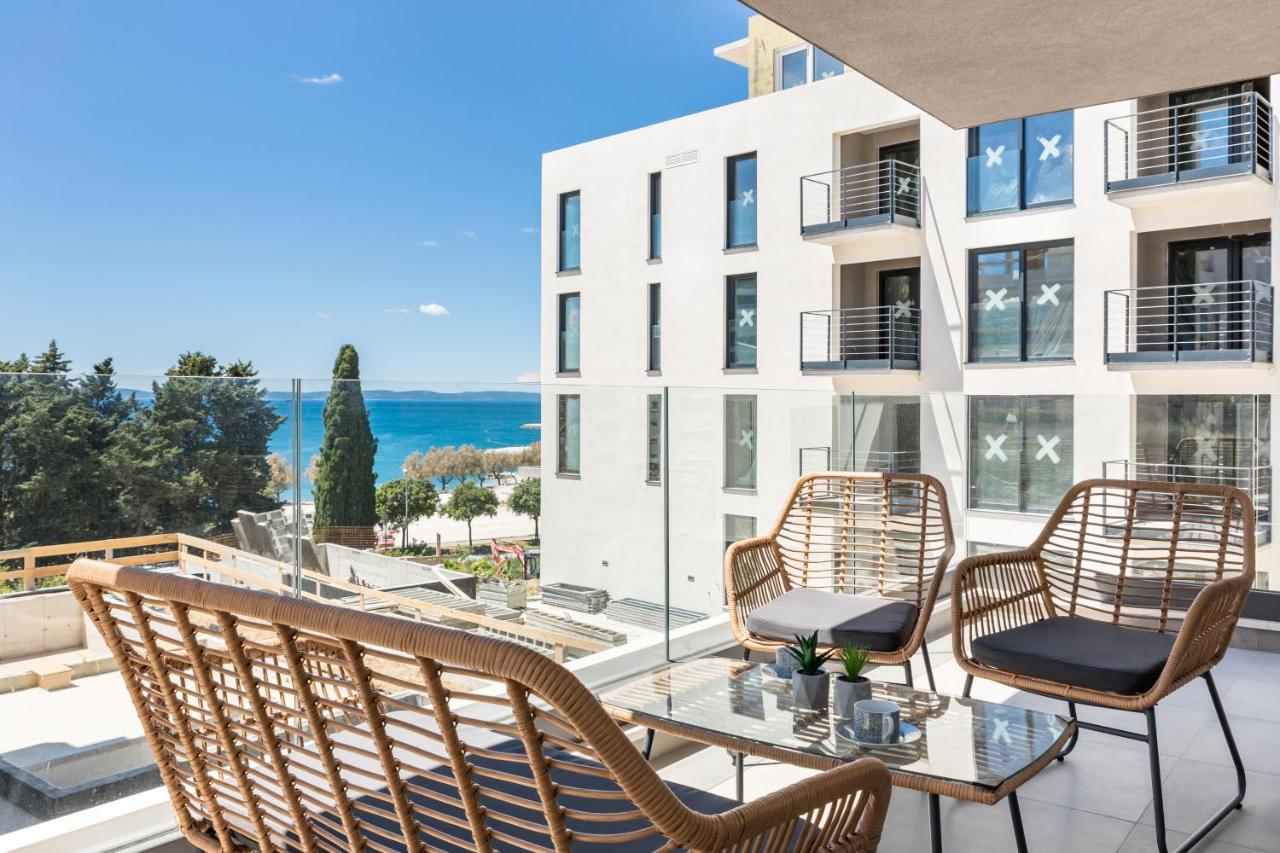Elysian Zen Luxury Apartment - Two Bedroom Apartment With Terrace And Sea View 斯普利特 外观 照片